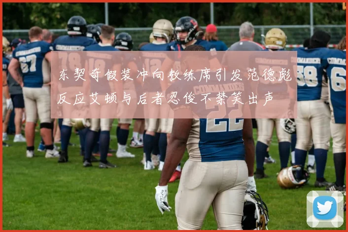 东契奇假装冲向教练席引发范德彪反应艾顿与后者忍俊不禁笑出声