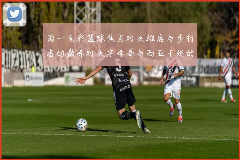 周一竞彩篮球焦点对决雄鹿与步行者的巅峰对决字母哥与西亚卡姆的精彩较量